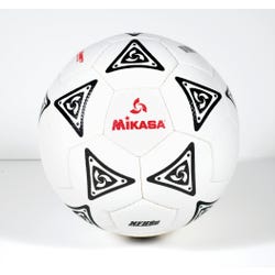 Image for Mikasa Size 5 La Estrella Plus Soccer Ball, Ages 12 and Up, 27 Inch Diameter, White/Black from School Specialty
