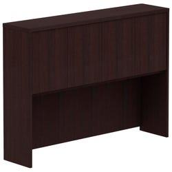 Image for Classroom Select Laminate Hutch with Doors, 66-1/8 x 14-3/4 x 36 Inches, Espresso from School Specialty