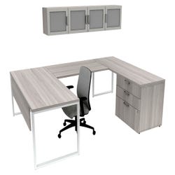 Image for Affordable Interior Systems Calibrate Series Open Leg U-Shape Desk from School Specialty