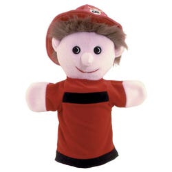 Image for Get Ready Kids Firefighter Hand Puppet from School Specialty