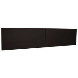 Image for Lorell Comm. Steel Desk Srs Black Stack-on Hutch -- Door Kit, f/ 72" Hutch, Black from School Specialty