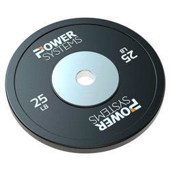Power Systems Training Plate, 25 Pounds, Black 2088541