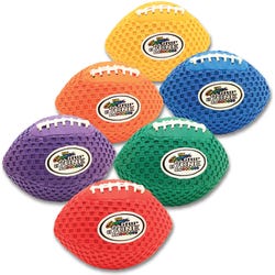 Image for FunGripper 8-1/2 Inch Footballs, Set of 6 from School Specialty