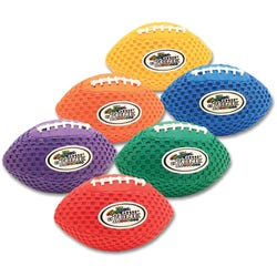 Image for FunGripper 8-1/2 Inch Footballs, Set of 6 from School Specialty