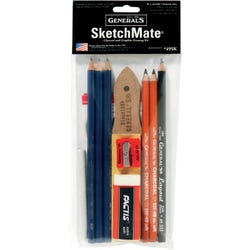 Image for General's Charcoal and Graphite Drawing Kit, Set of 10 from School Specialty