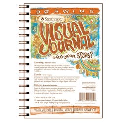 Image for Strathmore Visual Drawing Pad, 5-1/2 x 8 Inches, 100 lb, 42 Sheets from School Specialty