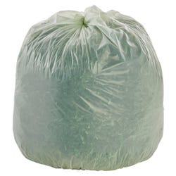 Image for Stout ASTM-6400 Compostable Trash Bags, 30 Gallon, Green, Pack of 48 from School Specialty