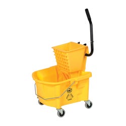 Image for Genuine Joe Splash Guard Mop Bucket with Wringer, 26 quarts from School Specialty