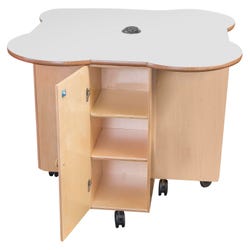 Image for Classroom Select STEAM Table with Markerboard Top, 47-3/4 x 47-3/4 x 30 Inches from School Specialty