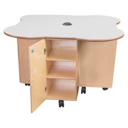 Image for Classroom Select STEAM Table with Markerboard Top, 47-3/4 x 47-3/4 x 30 Inches from School Specialty