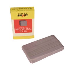 Image for School Smart Modeling Clay, Gray, 1 Pound from School Specialty