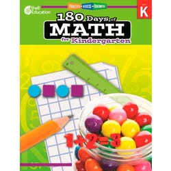 Image for Shell Education 180 Days of Math for Kindergarten from School Specialty