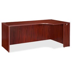 Image for Classroom Select Laminate Right Corner Credenza, 66-1/8 x 35-3/8 x 29-1/2 Inches, Mahogany from School Specialty
