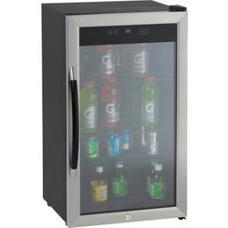 Image for Avanti BCA306SSIS Beverage Cooler, 3.1 Cubic Feet, Black and Silver from School Specialty