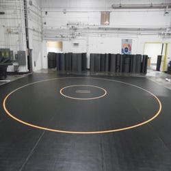 Image for Dollamur Standard Wrestling Mat With Flexi-Connect, Plain or With Competitive Circle from School Specialty