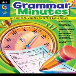 Image for Creative Teaching Press Grammar Minutes, Grade 6 from School Specialty