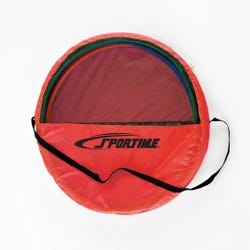 Image for Sportime Hoop Tote-N-Store Bag, Red, 24 Inches from School Specialty