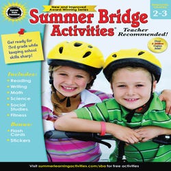 Image for Carson Dellosa Summer Bridge Activities Workbook, Grades 2 - 3 from School Specialty