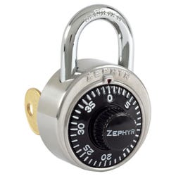 Zephyr Locks Key Controlled Combination Padlock - Pack of 10, Item Number 1605658