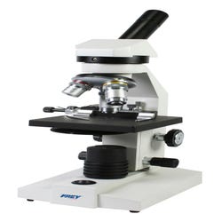 Image for Frey Scientific 131-RLED-MS Monocular Cordless LED Student Microscope 4x, 10x, and 40xR Objectives from School Specialty