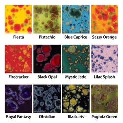 Image for Sax Colorburst Glazes, 1 Pint Containers, Assorted Colors, Set of 12 from School Specialty