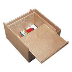 Image for Childcraft Mobile Listening Storage Center, 23-3/8 x 23-3/8 x 14-1/2 Inches from School Specialty