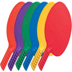 Image for Pick-A-Paddle Table Tennis Paddles, 10-1/2 x 6 Inches, Set of 6 from School Specialty