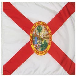 Annin Nylon Florida Heavy Weight Outdoor State Flag, 3 X 5 ft, Item Number 017154