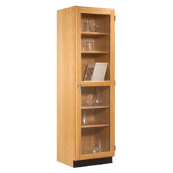 Image for Diversified Spaces Tall Storage Cabinet with Glass Doors, 24 x 22 x 84 Inches from School Specialty