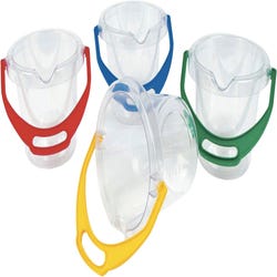 Image for Dantoy Transparent Bucket, 5 Inches, 1 Liter from School Specialty