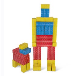 Image for Melissa & Doug Deluxe Jumbo Cardboard Building Blocks, 40 Pieces in 3 Sizes from School Specialty
