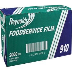 Image for Reynolds Packaging Standard Roll Film, 2000 ft L x 12 in W, PVC, Clear from School Specialty