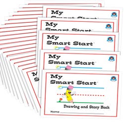 Teacher Created Resources Smart Start Drawing & Story Book K-1 Journals, Class Pack of 24, Item Number 2104247