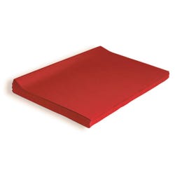 Image for Spectra Deluxe Bleeding Tissue Paper, 20 x 30 Inches, National Red, 24 Sheets from School Specialty