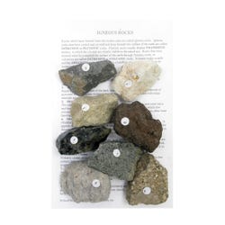 Image for Geoscience Classroom Igneous Rock Set, Set of 8 from School Specialty