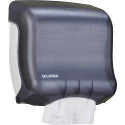 Image for San Jamar Ultrafold C-Fold Towel Dispenser, 6 x 11-1/2 x 11-1/2 Inches, 240 Towels, Black Pearl from School Specialty