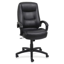 Image for Lorell Westlake Series Executive High-Back Chairs, 26-1/2 x 28-1/2 x 47-1/2 in, Black from School Specialty