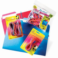 Image for Brites Rubber Band, 7 X 1/8 in, Multiple Color, Box of 50 from School Specialty