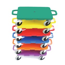 Image for Pull-Buoy All-Surface Scooters, 16 Inches, Assorted Colors, Set of 6 from School Specialty