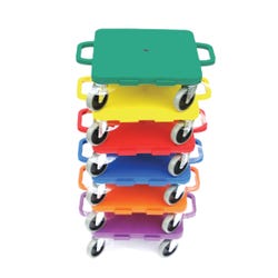 Image for Pull-Buoy All-Surface Scooters, 16 Inches, Assorted Colors, Set of 6 from School Specialty