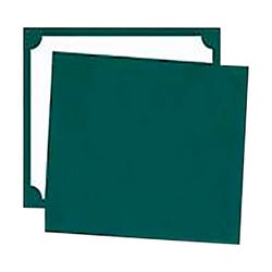 Achieve It! Blank Award Covers, Linen, Green, Pack of 25, Item Number 2105050