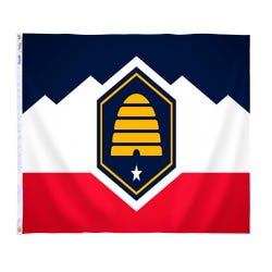 Image for Annin Nylon Utah Heavy Weight Outdoor State Flag, 4 x 6 Feet from School Specialty