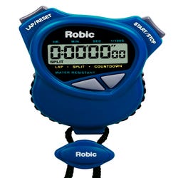 Image for Robic 1000W Dual Stopwatch, Blue from School Specialty