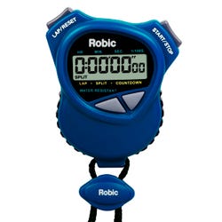 Image for Robic 1000W Dual Stopwatch, Blue from School Specialty