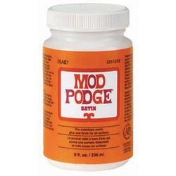 Image for Mod Podge Sealer and Finish, Satin, 8 Ounce Jar from School Specialty