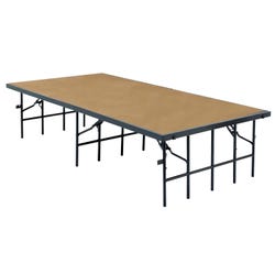 Image for National Public Seating Portable Hardboard Stage, 96 x 36 x 32 from School Specialty