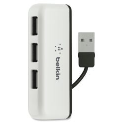 Image for Belkin 4-Port Travel Hub, White from School Specialty