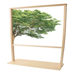 Image for Nature View Floor Standing Partition, 25 x 10 x 49-1/2 Inches from School Specialty