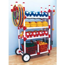 Image for Duracart All Terrain Playground Cart, 52 x 24 x 65 Inches from School Specialty
