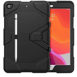 Image for iBank Shockproof iPad Case, 10-1/4 Inch, Black from School Specialty